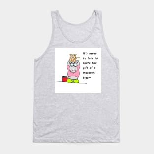 macaroni tiger Tank Top